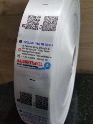 Nhãn In Satin Dệt Biên